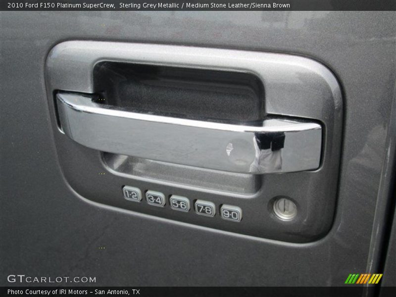 Sterling Grey Metallic / Medium Stone Leather/Sienna Brown 2010 Ford F150 Platinum SuperCrew