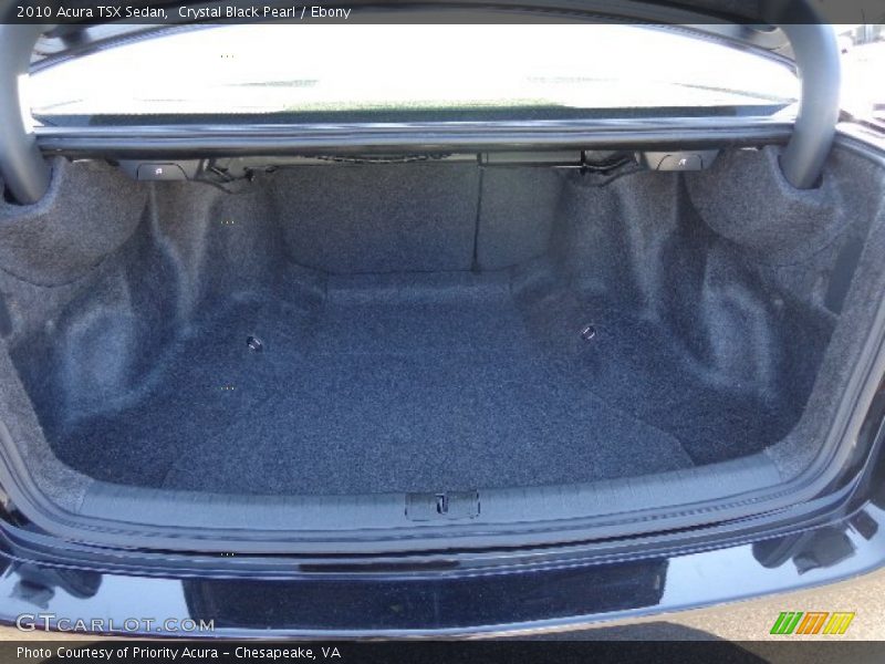 Crystal Black Pearl / Ebony 2010 Acura TSX Sedan