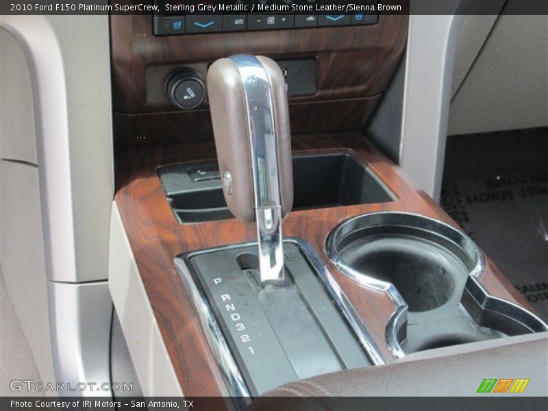 Sterling Grey Metallic / Medium Stone Leather/Sienna Brown 2010 Ford F150 Platinum SuperCrew