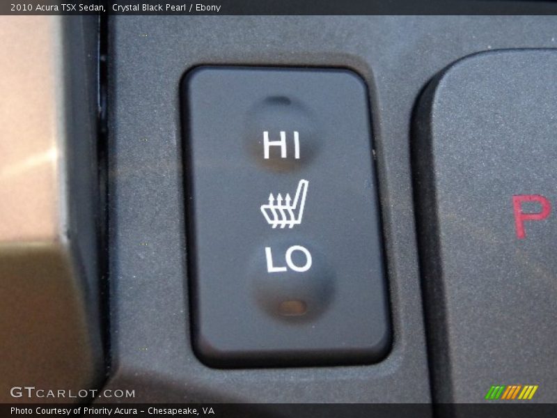 Crystal Black Pearl / Ebony 2010 Acura TSX Sedan