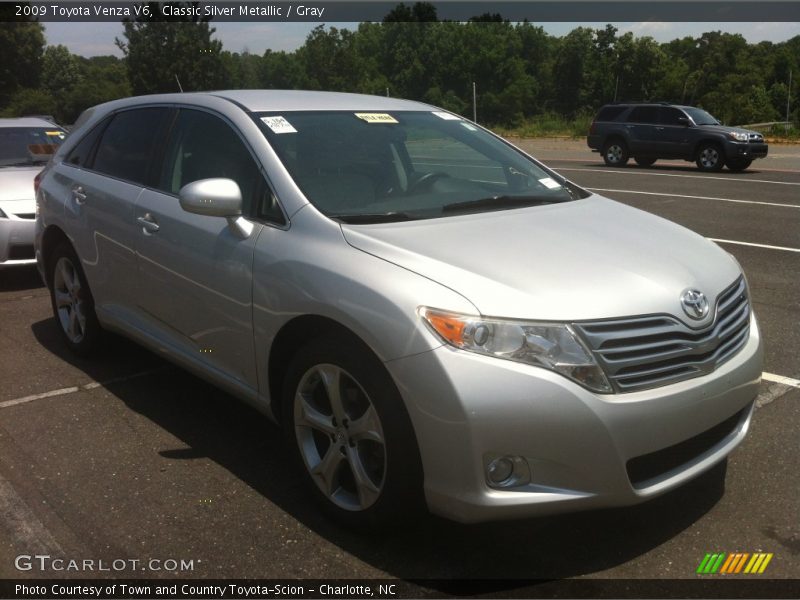 Classic Silver Metallic / Gray 2009 Toyota Venza V6