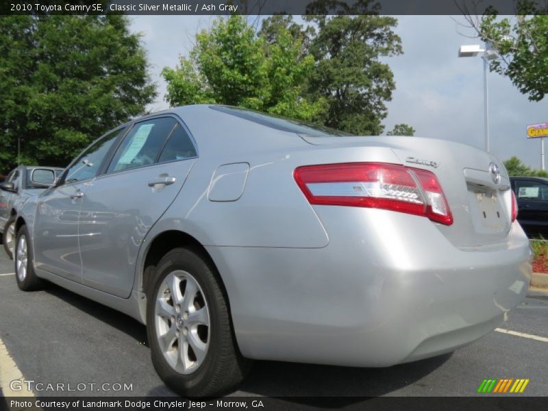 Classic Silver Metallic / Ash Gray 2010 Toyota Camry SE
