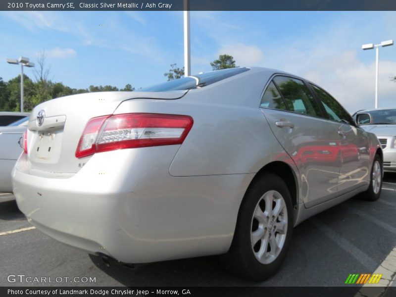 Classic Silver Metallic / Ash Gray 2010 Toyota Camry SE