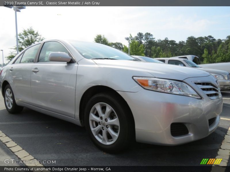 Classic Silver Metallic / Ash Gray 2010 Toyota Camry SE