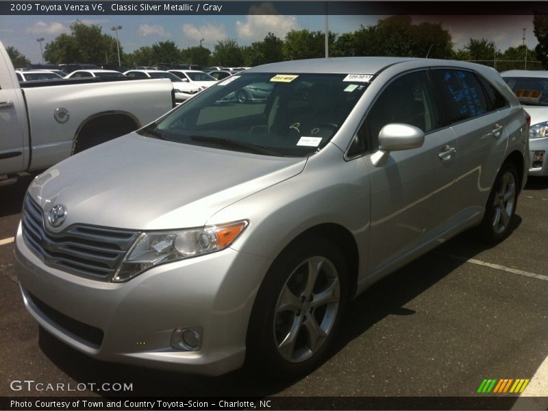 Classic Silver Metallic / Gray 2009 Toyota Venza V6