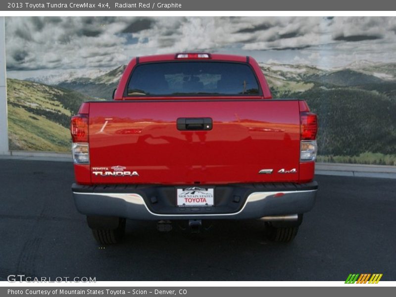 Radiant Red / Graphite 2013 Toyota Tundra CrewMax 4x4