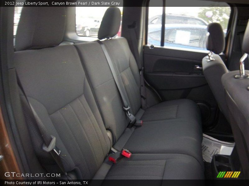 Canyon Brown Pearl / Dark Slate Gray 2012 Jeep Liberty Sport