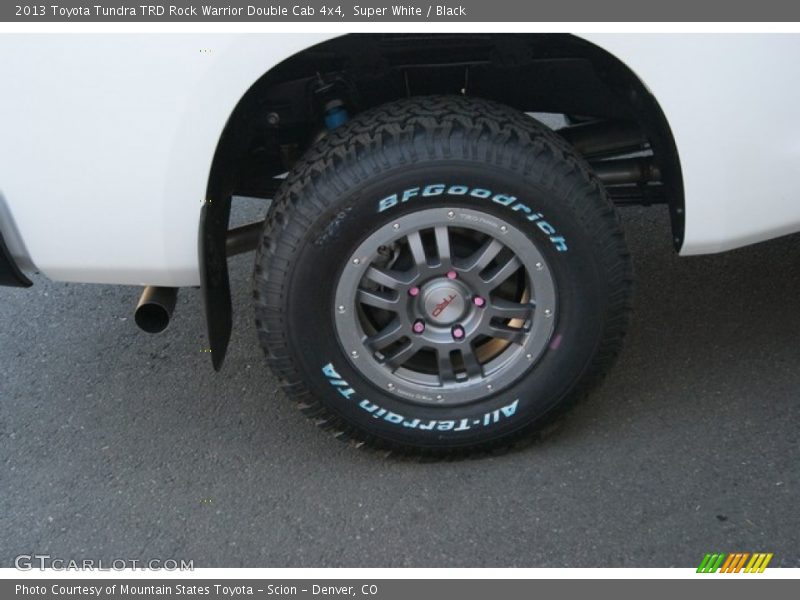Super White / Black 2013 Toyota Tundra TRD Rock Warrior Double Cab 4x4
