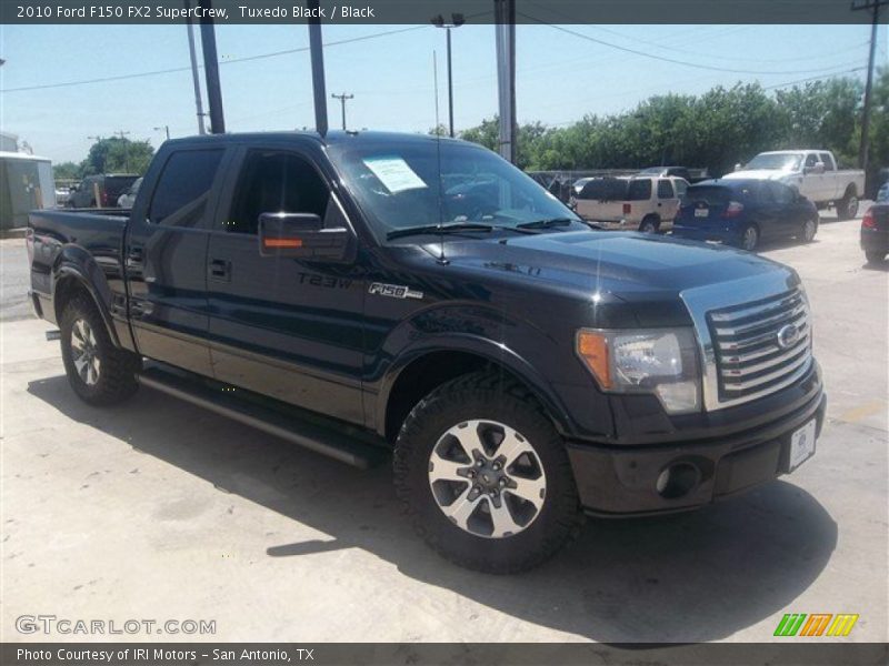 Tuxedo Black / Black 2010 Ford F150 FX2 SuperCrew