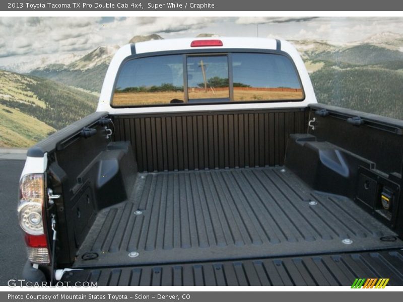 Super White / Graphite 2013 Toyota Tacoma TX Pro Double Cab 4x4