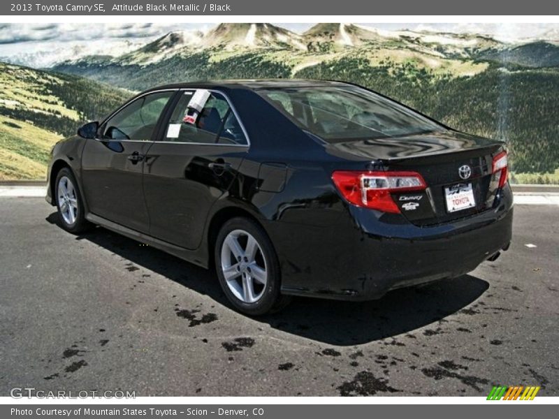 Attitude Black Metallic / Black 2013 Toyota Camry SE