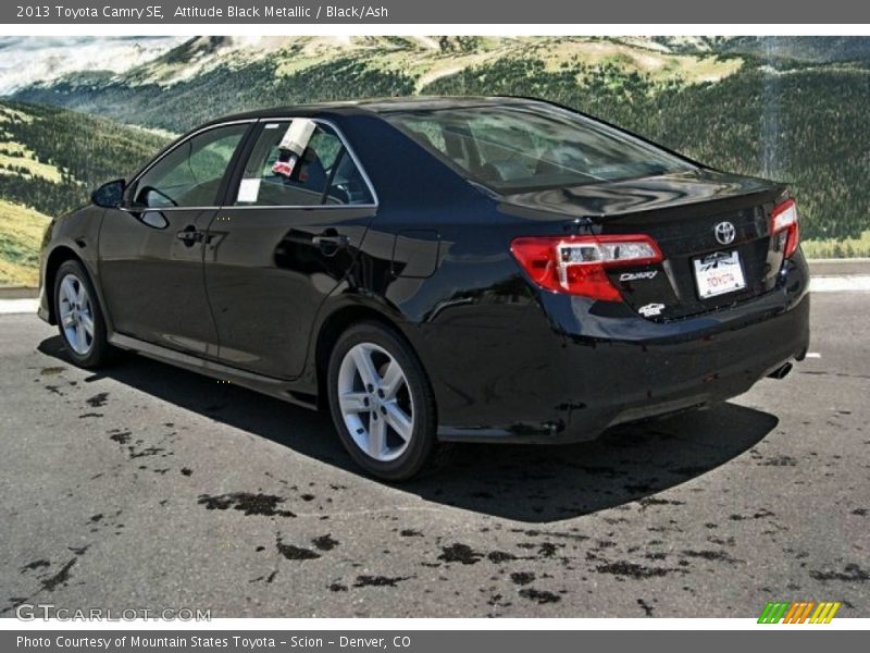 Attitude Black Metallic / Black/Ash 2013 Toyota Camry SE