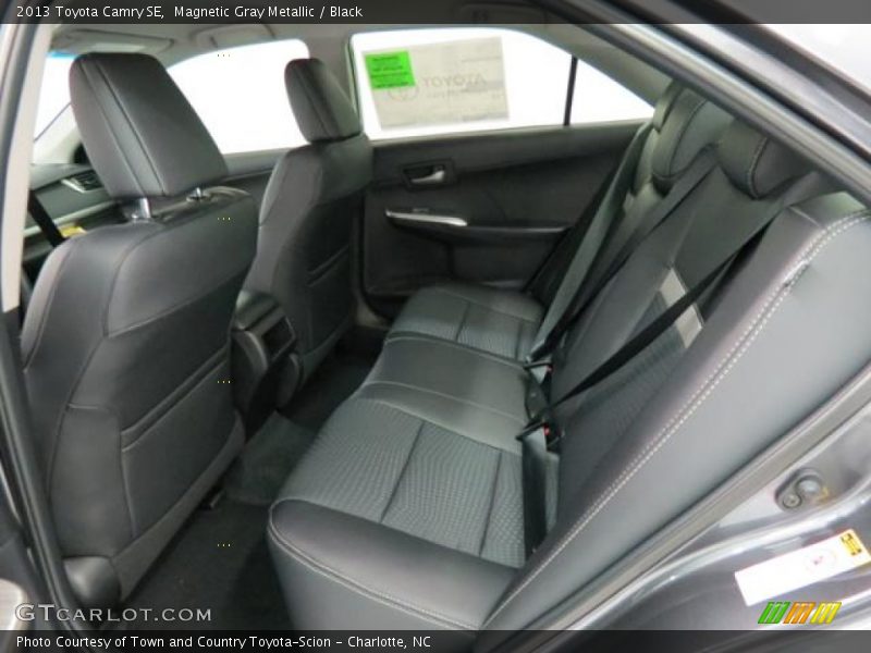 Magnetic Gray Metallic / Black 2013 Toyota Camry SE