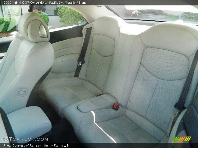 Pacific Sky Metallic / Stone 2009 Infiniti G 37 Convertible
