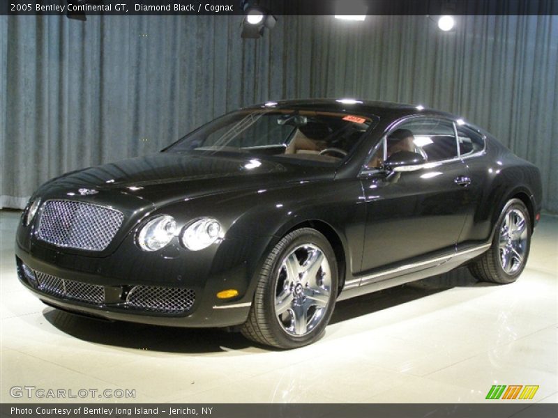 Diamond Black / Cognac 2005 Bentley Continental GT