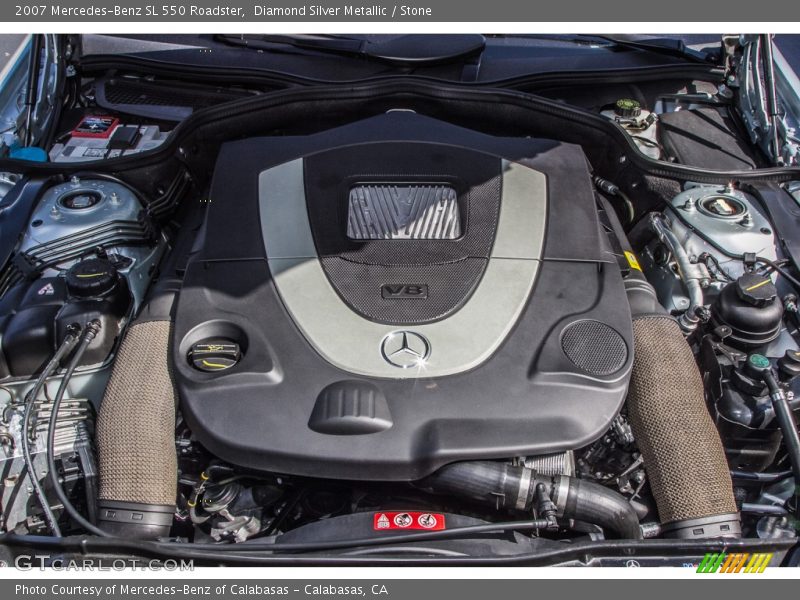  2007 SL 550 Roadster Engine - 5.5 Liter DOHC 32-Valve V8