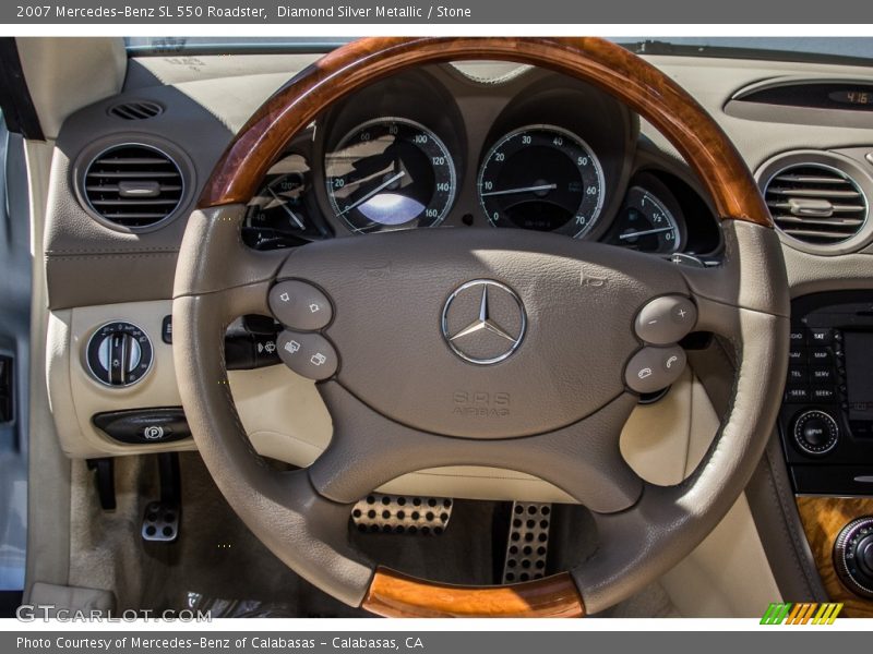  2007 SL 550 Roadster Steering Wheel