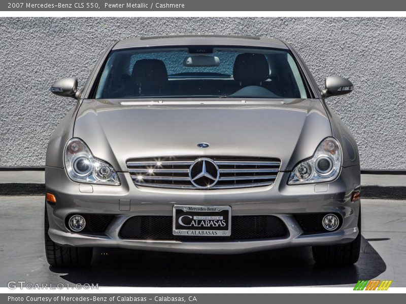 Pewter Metallic / Cashmere 2007 Mercedes-Benz CLS 550