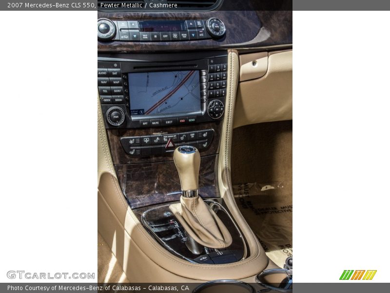 Pewter Metallic / Cashmere 2007 Mercedes-Benz CLS 550