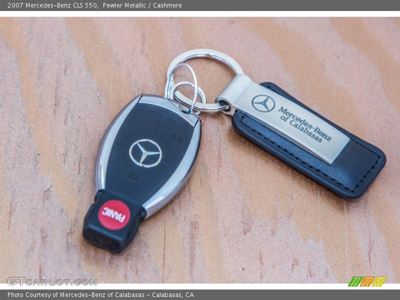 Pewter Metallic / Cashmere 2007 Mercedes-Benz CLS 550