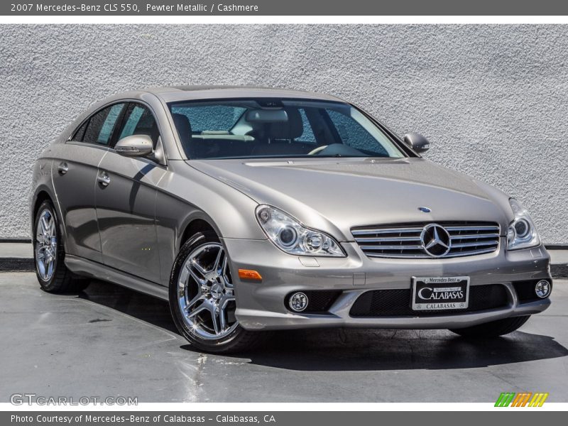 Pewter Metallic / Cashmere 2007 Mercedes-Benz CLS 550