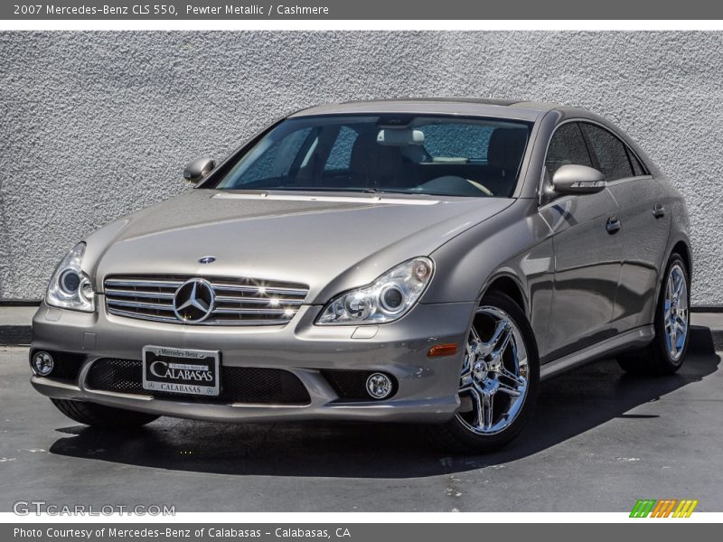 Pewter Metallic / Cashmere 2007 Mercedes-Benz CLS 550