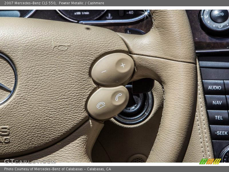 Pewter Metallic / Cashmere 2007 Mercedes-Benz CLS 550