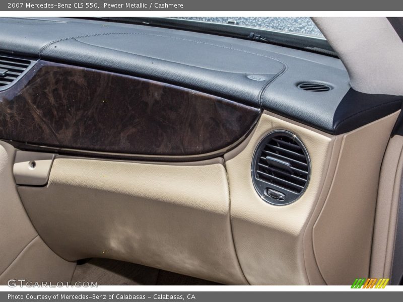 Pewter Metallic / Cashmere 2007 Mercedes-Benz CLS 550