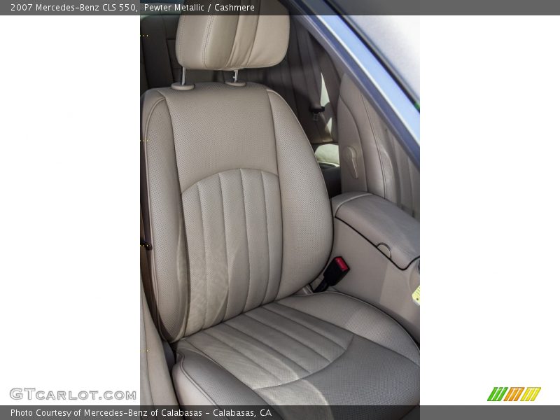 Pewter Metallic / Cashmere 2007 Mercedes-Benz CLS 550