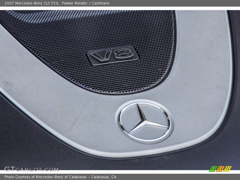 Pewter Metallic / Cashmere 2007 Mercedes-Benz CLS 550