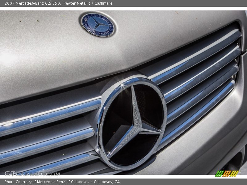 Pewter Metallic / Cashmere 2007 Mercedes-Benz CLS 550