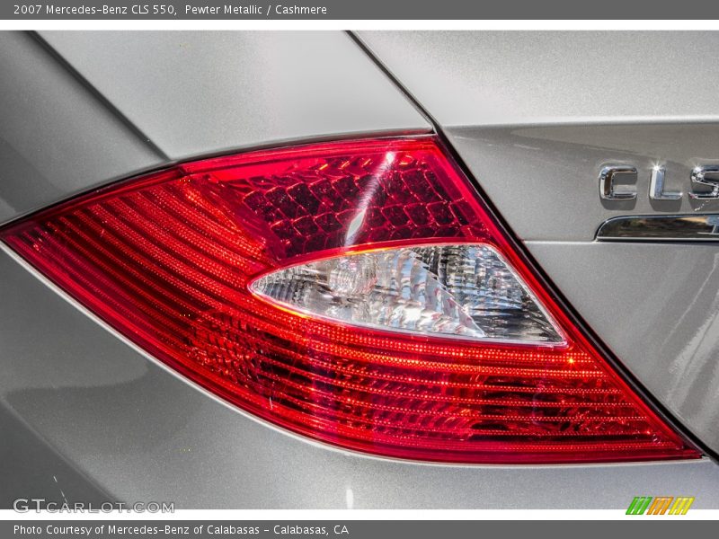 Pewter Metallic / Cashmere 2007 Mercedes-Benz CLS 550