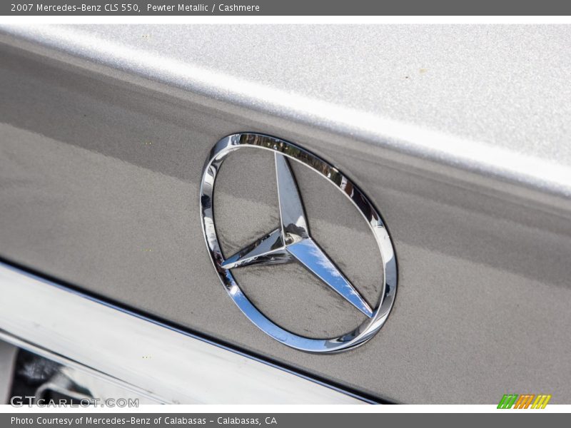 Pewter Metallic / Cashmere 2007 Mercedes-Benz CLS 550