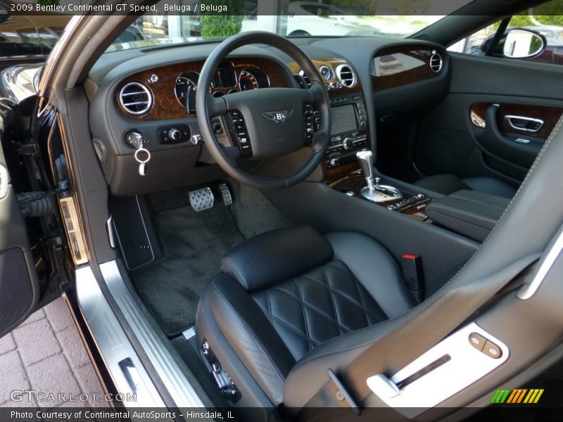  2009 Continental GT Speed Beluga Interior