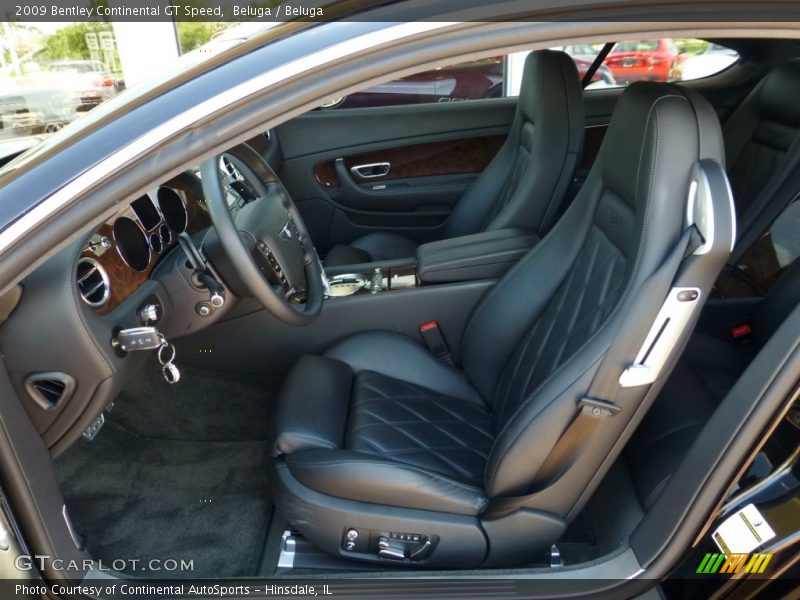 Front Seat of 2009 Continental GT Speed