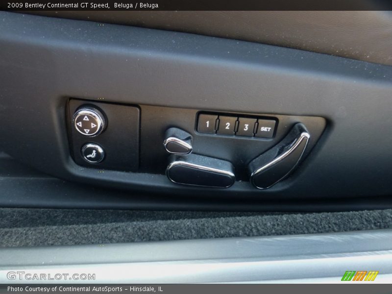Controls of 2009 Continental GT Speed