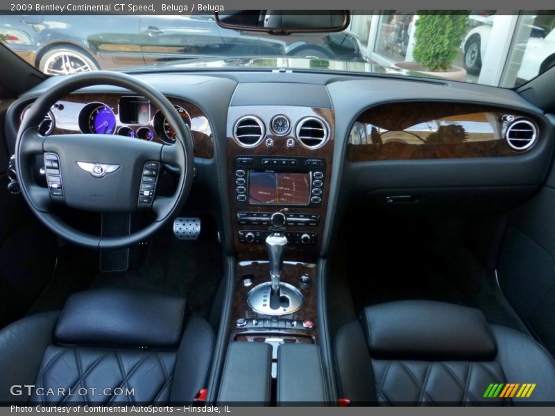 Dashboard of 2009 Continental GT Speed