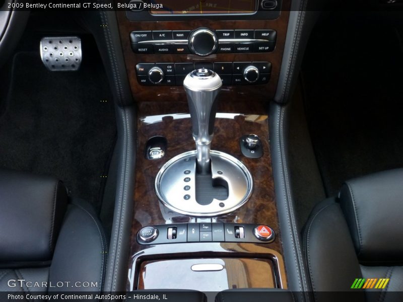 Controls of 2009 Continental GT Speed