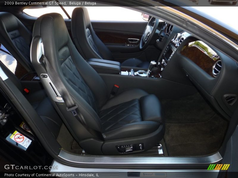 Front Seat of 2009 Continental GT Speed