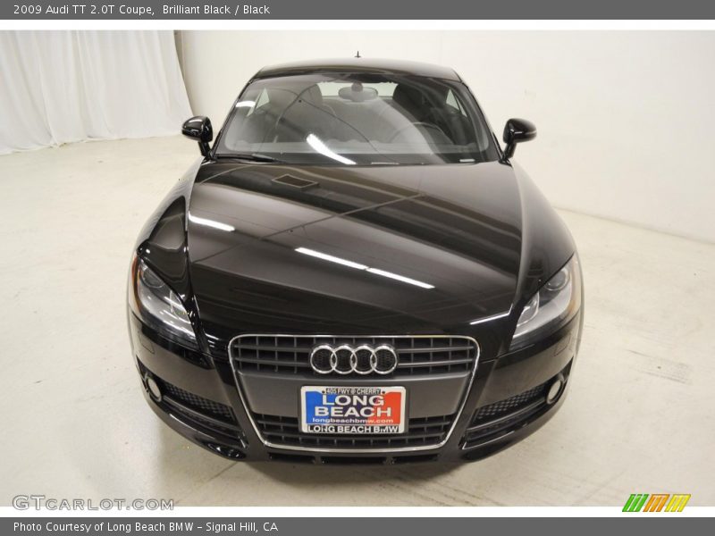 Brilliant Black / Black 2009 Audi TT 2.0T Coupe