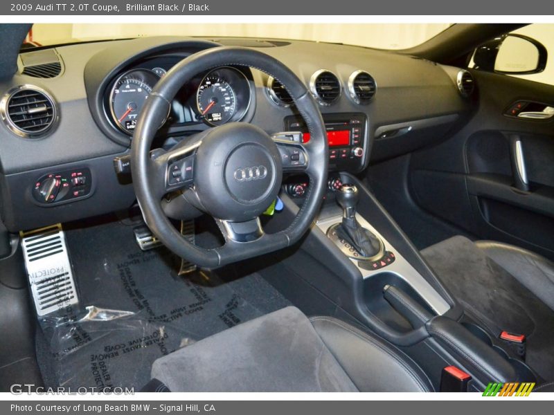 Black Interior - 2009 TT 2.0T Coupe 