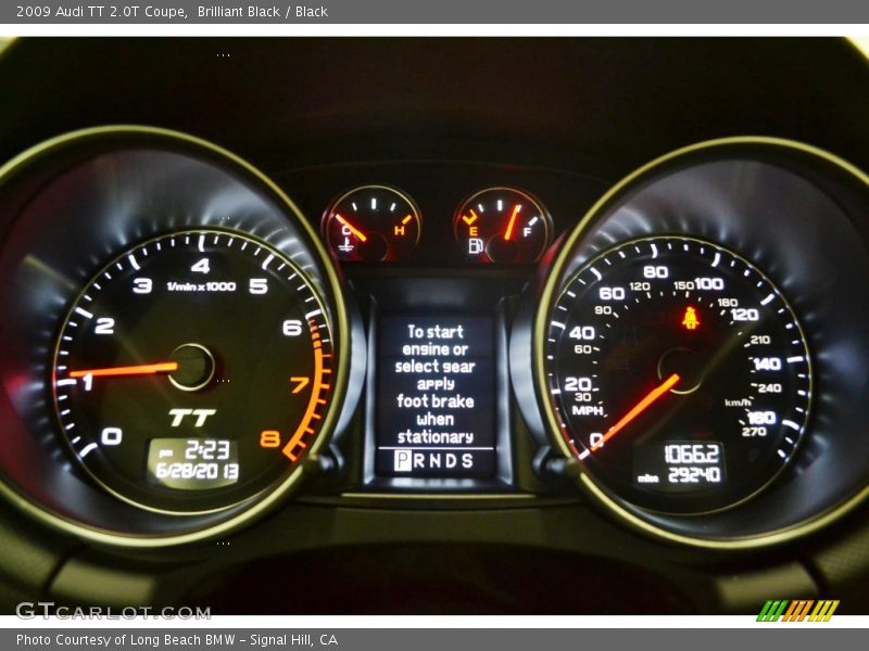  2009 TT 2.0T Coupe 2.0T Coupe Gauges