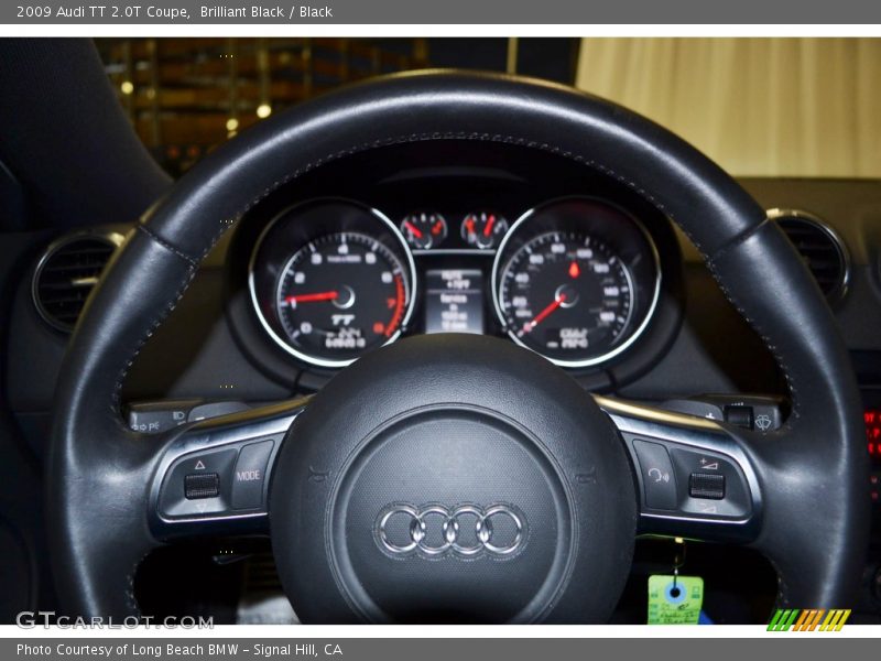 Brilliant Black / Black 2009 Audi TT 2.0T Coupe