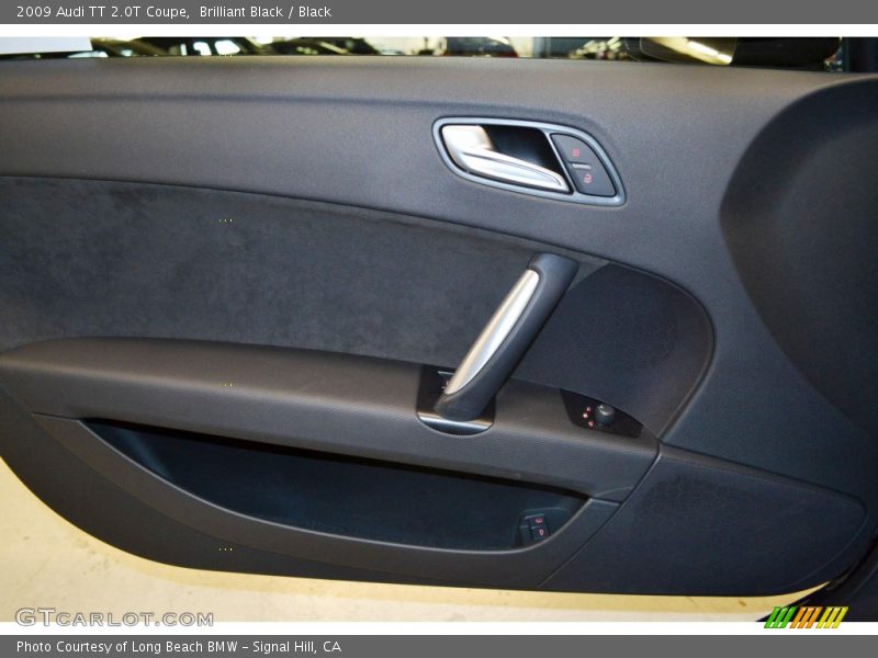 Brilliant Black / Black 2009 Audi TT 2.0T Coupe