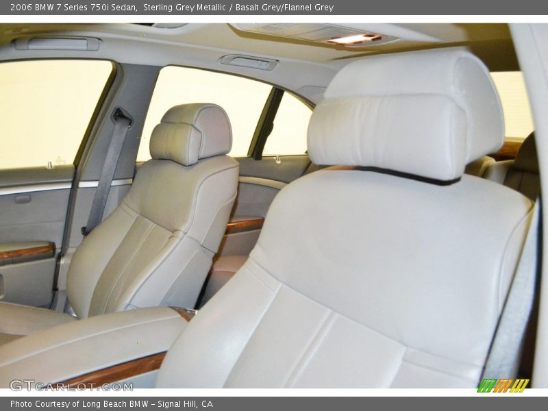 Sterling Grey Metallic / Basalt Grey/Flannel Grey 2006 BMW 7 Series 750i Sedan