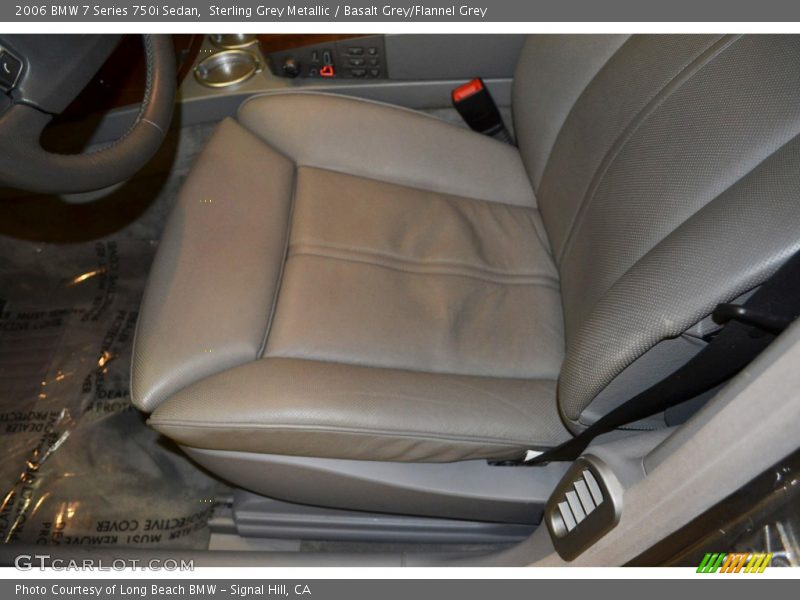 Sterling Grey Metallic / Basalt Grey/Flannel Grey 2006 BMW 7 Series 750i Sedan