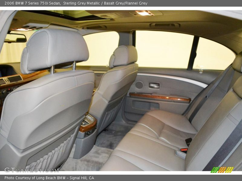 Sterling Grey Metallic / Basalt Grey/Flannel Grey 2006 BMW 7 Series 750i Sedan