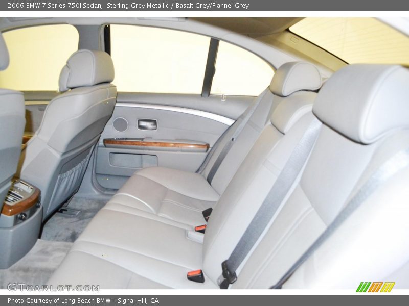 Sterling Grey Metallic / Basalt Grey/Flannel Grey 2006 BMW 7 Series 750i Sedan