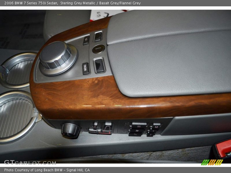 Sterling Grey Metallic / Basalt Grey/Flannel Grey 2006 BMW 7 Series 750i Sedan