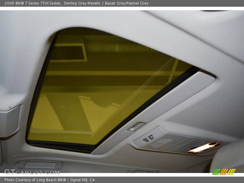 Sterling Grey Metallic / Basalt Grey/Flannel Grey 2006 BMW 7 Series 750i Sedan